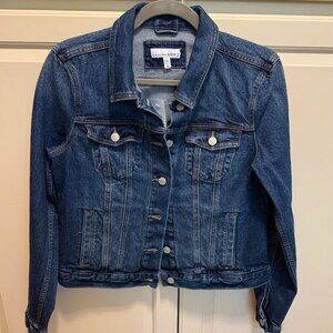 *NWT* LOFT Button Up Blue Denim Jean Jacket Size Small